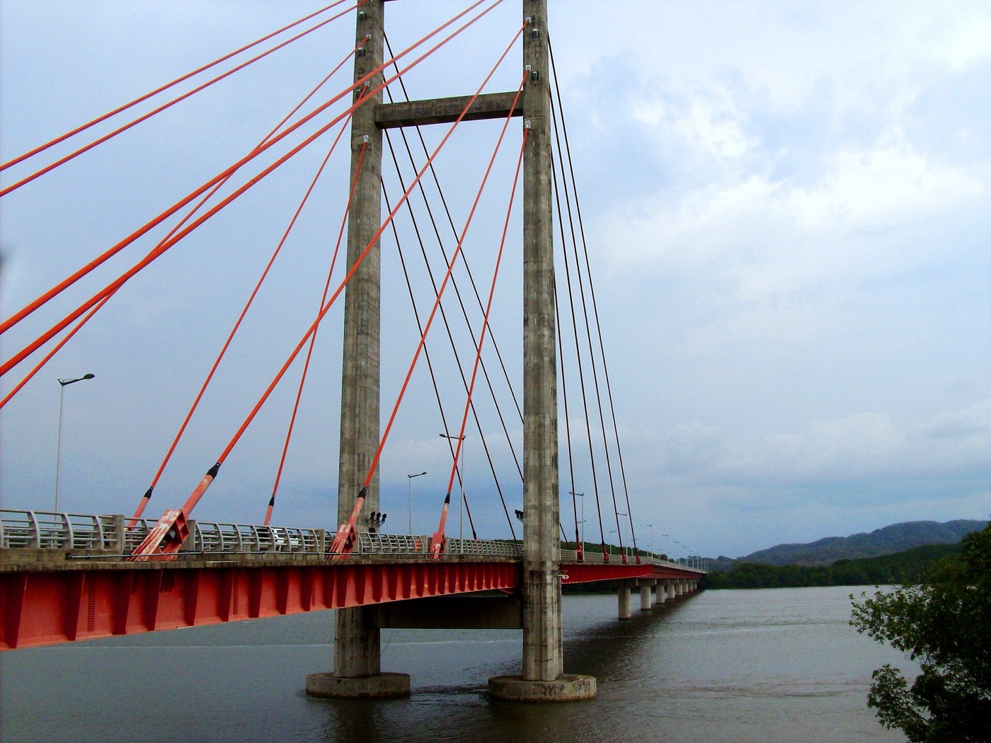 Puente de la Amistad over the Tempisque River in Costa Rica